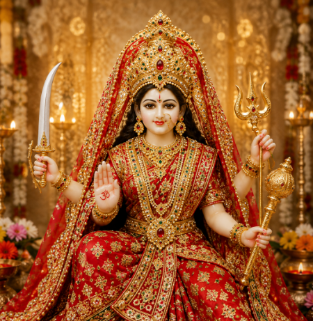 Mata Rani Poshaks - best customized poshaks in Bareilly by Bhagwanji.ki.Poshaak